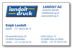 LAG Visitenkarte 1-seitig